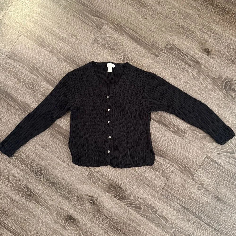 J. Jill Linen Cardigan